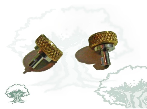 Llave para grilletes con bisagra imantada