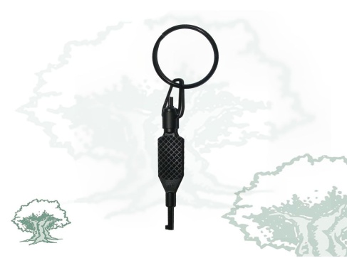 Llave para grilletes giratoria plana