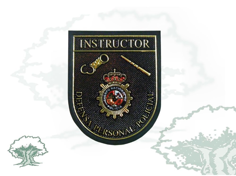 Parche Instructor de Defensa Personal Policial Policía Nacional