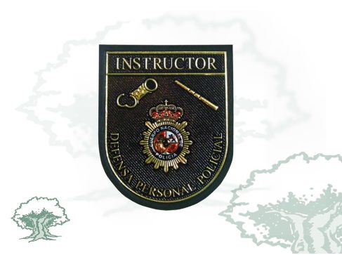 Parche Instructor de Defensa Personal Policial de la Policía Nacional