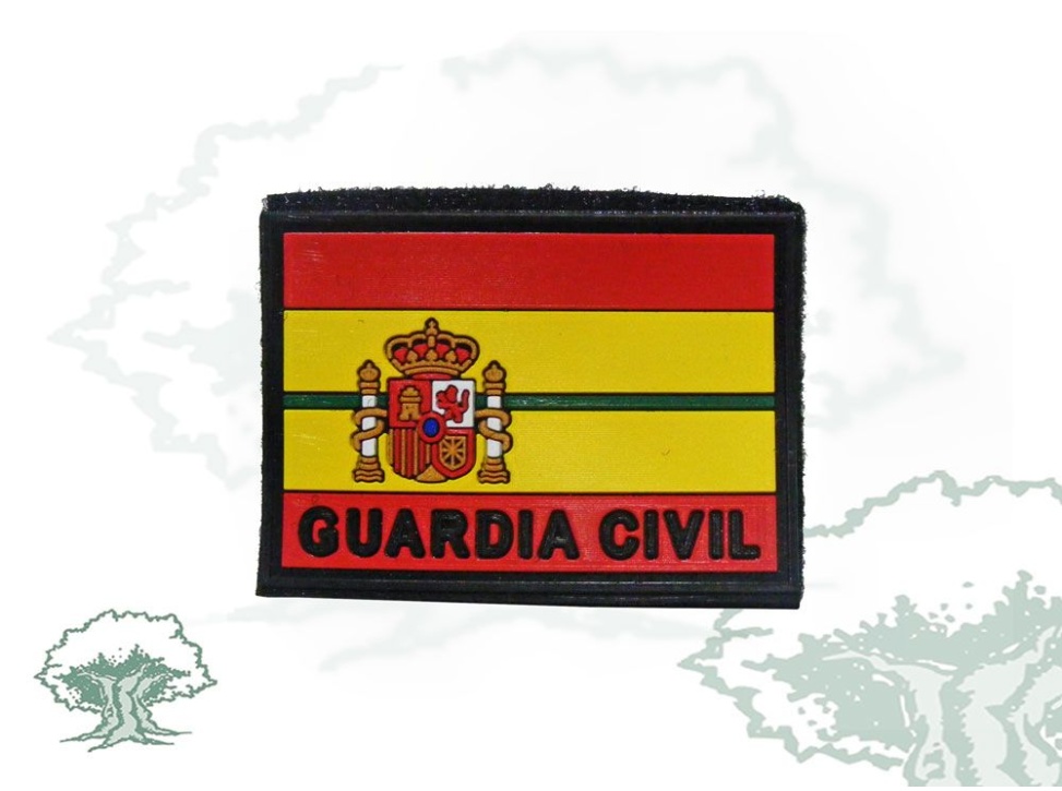 PARCHE GUARDIA CIVIL CON ESCUDO CONSTITUCIONAL - OLIVO UNIFORMIDAD S.L.