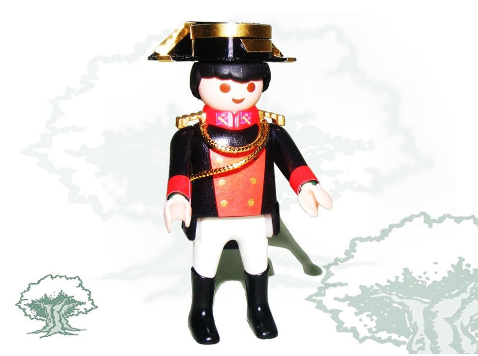 Muñeco articulado Escuadrón de Caballería Guardia Civil