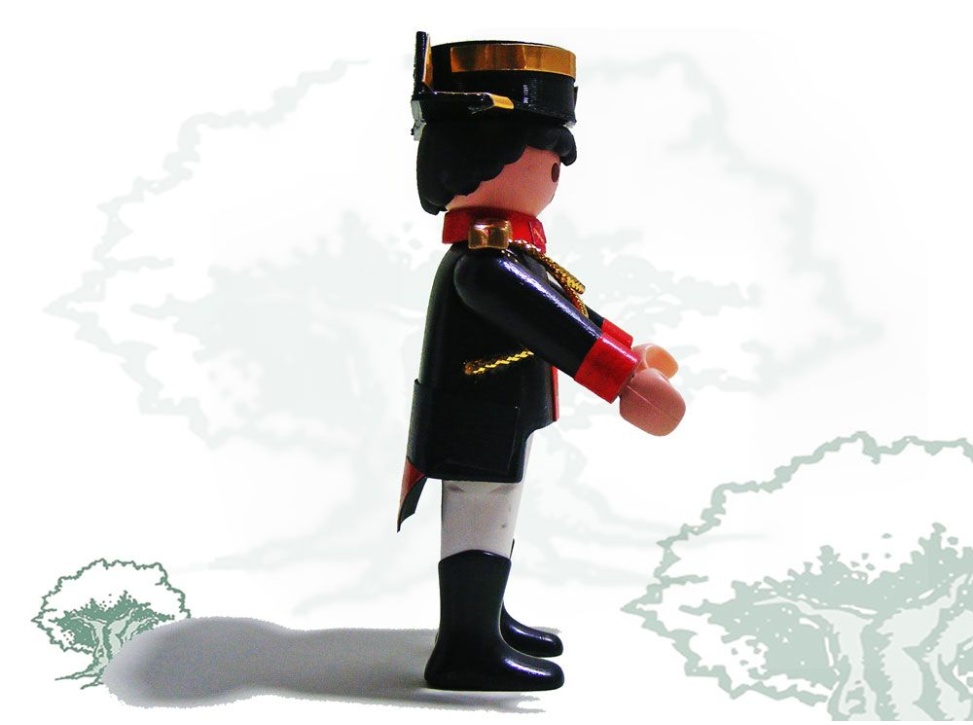 Muñeco articulado Escuadrón de Caballería Guardia Civil