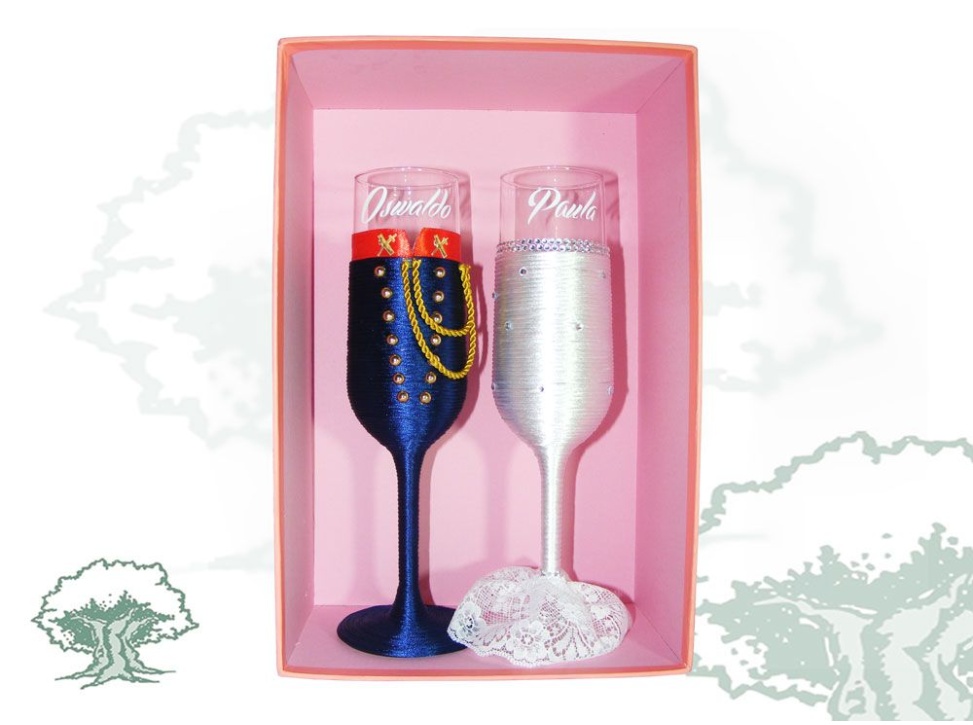 Copas de boda Guardia Civil