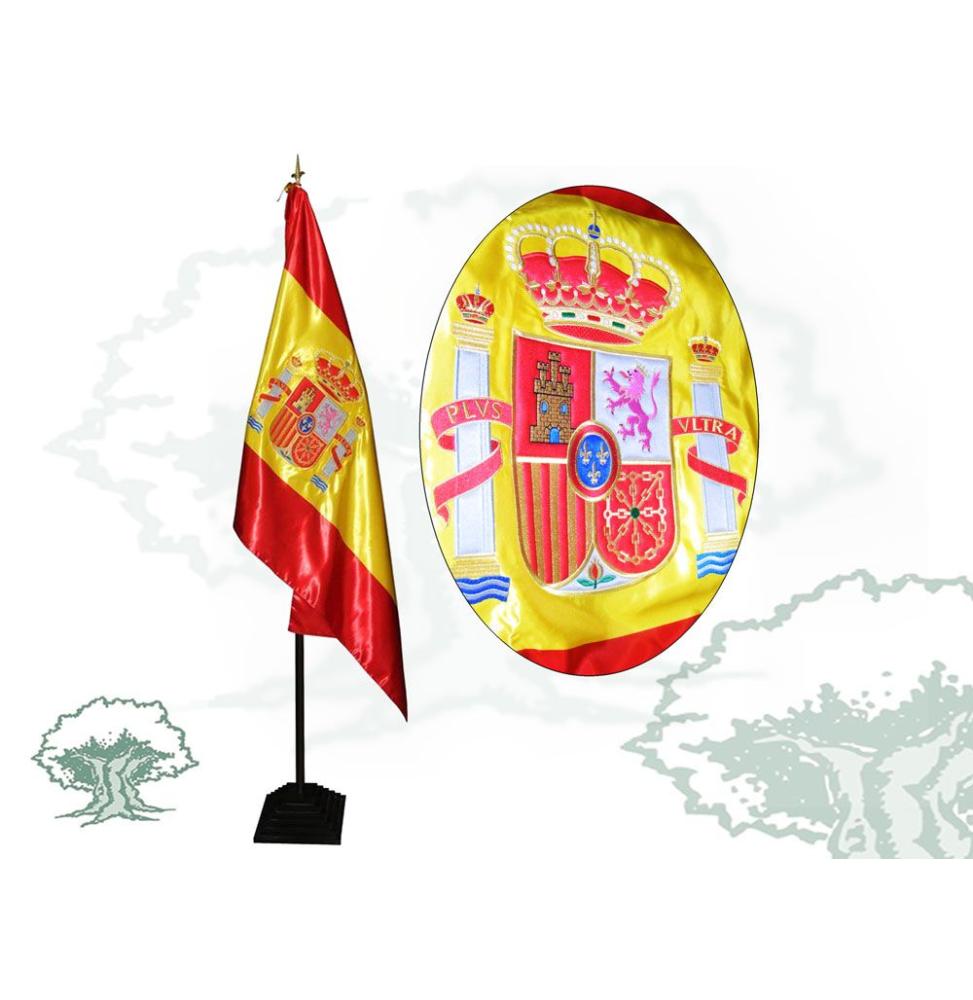 Bandera de España bordada a máquina