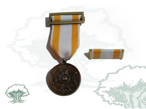 Medalla de la Orden de Isabel la Católica de bronce