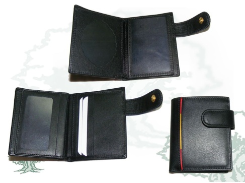 Cartera cierre correilla con chapa