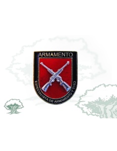 Distintivo de función Especialista Armamento y Tiro Policía Nacional