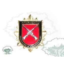 Distintivo de permanencia Especialista Armamento y Tiro de la Policía Nacional