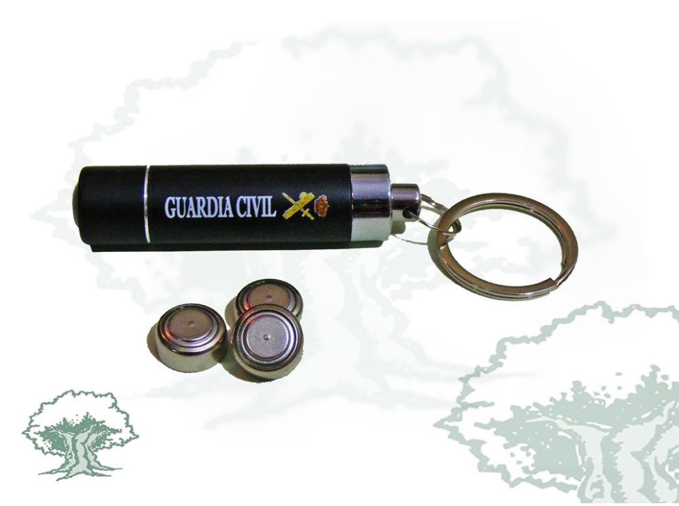 Llavero Guardia Civil linterna
