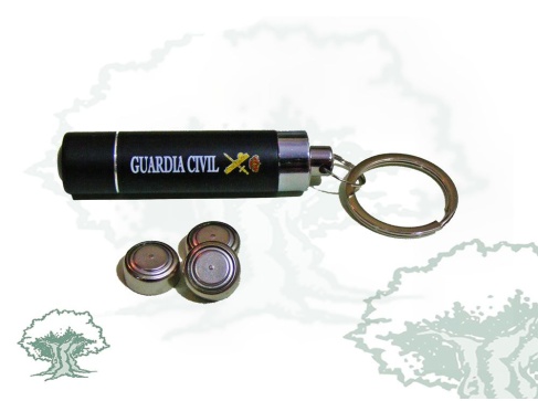 Llavero Guardia Civil linterna