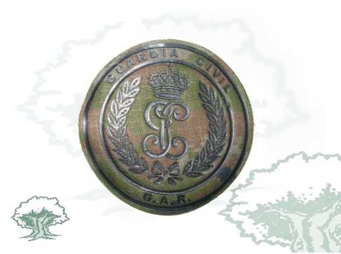 Parche GAR de la Guardia Civil de camuflaje