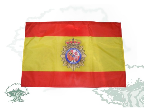 Bandera España Policía Nacional