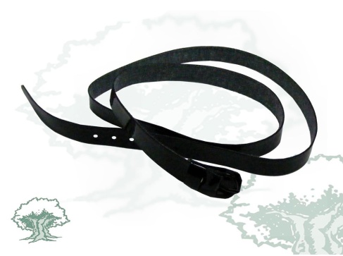 Barbuquejo para tricornio charol mate