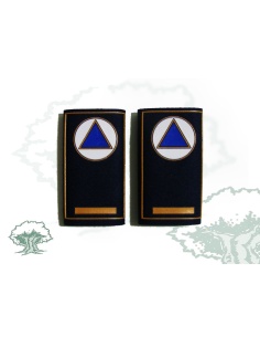 Hombreras Secretario de Agrupación Protección Civil