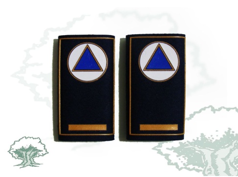 Hombreras Secretario de Agrupación de Protección Civil