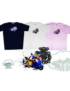 Camiseta Policía Nacional Minions de niño