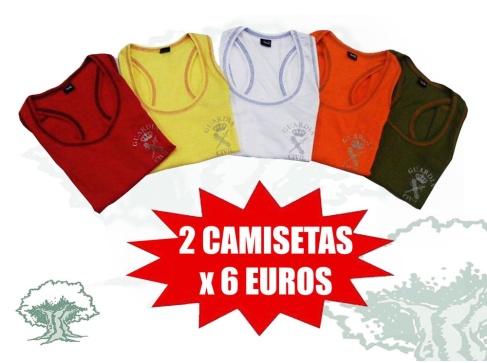 Camiseta tirantes Guardia Civil