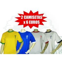 Camiseta de algodon Guardia Civil bicolor liquidación
