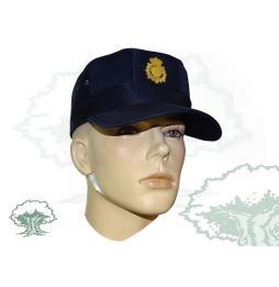 Gorra Escala Básica UIP de la Policía Nacional con rejilla