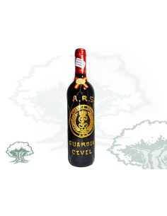 Botella de vino ARS Guardia Civil