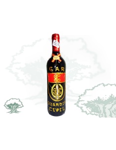 Botella de vino GAR Guardia Civil