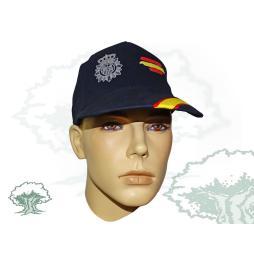 Gorra Policía Nacional serigrafiada