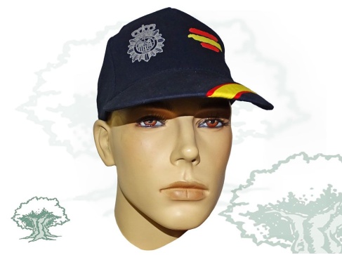 Gorra Policía Nacional serigrafiada