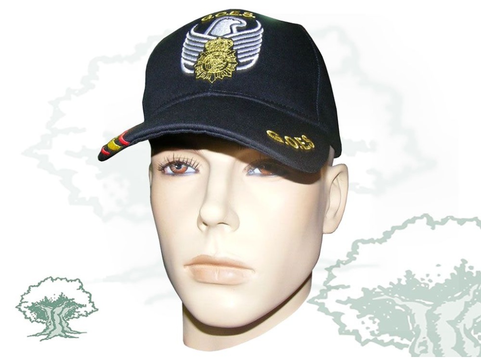 Gorra GOES Policía Nacional con bandera de España