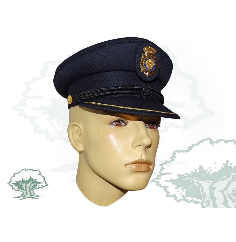 Gorra de plato Escala Básica de la Policía Nacional