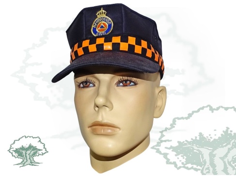 Gorra Protección Civil con damero Gorra Protección Civil con damero