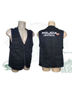Chaleco intervención Policía Científica de la Guardia Civil