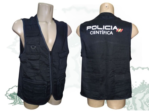 Chaleco intervención Policía Científica Guardia Civil