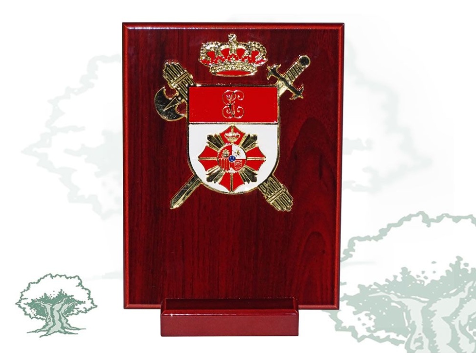 Metopa de sobremesa Real Orden de Reconocimiento Civil Víctimas Terrorismo