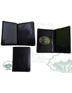 Cartera Guardia Civil de Tráfico tipo libro cantoneras con chapa 2