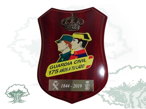 Metopa Guardia Civil 175 Aniversario miniatura