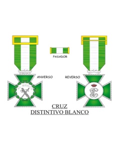 Medalla Mérito Guardia Civil Distintivo Blanco