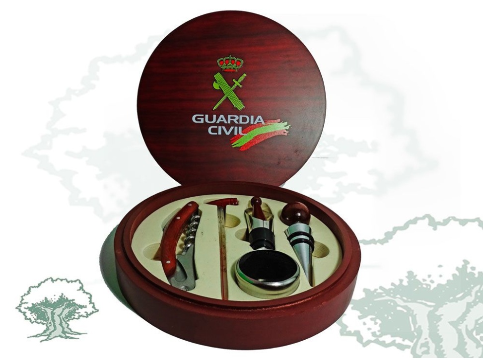 Juego para vino Guardia Civil