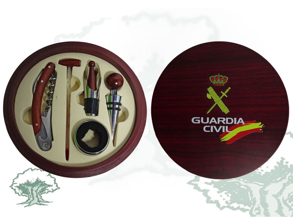 Juego de vino Guardia Civil