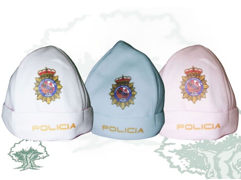 Gorro bebé Policía Nacional