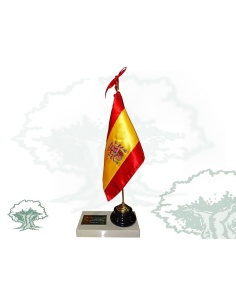 Bandera España sobremesa