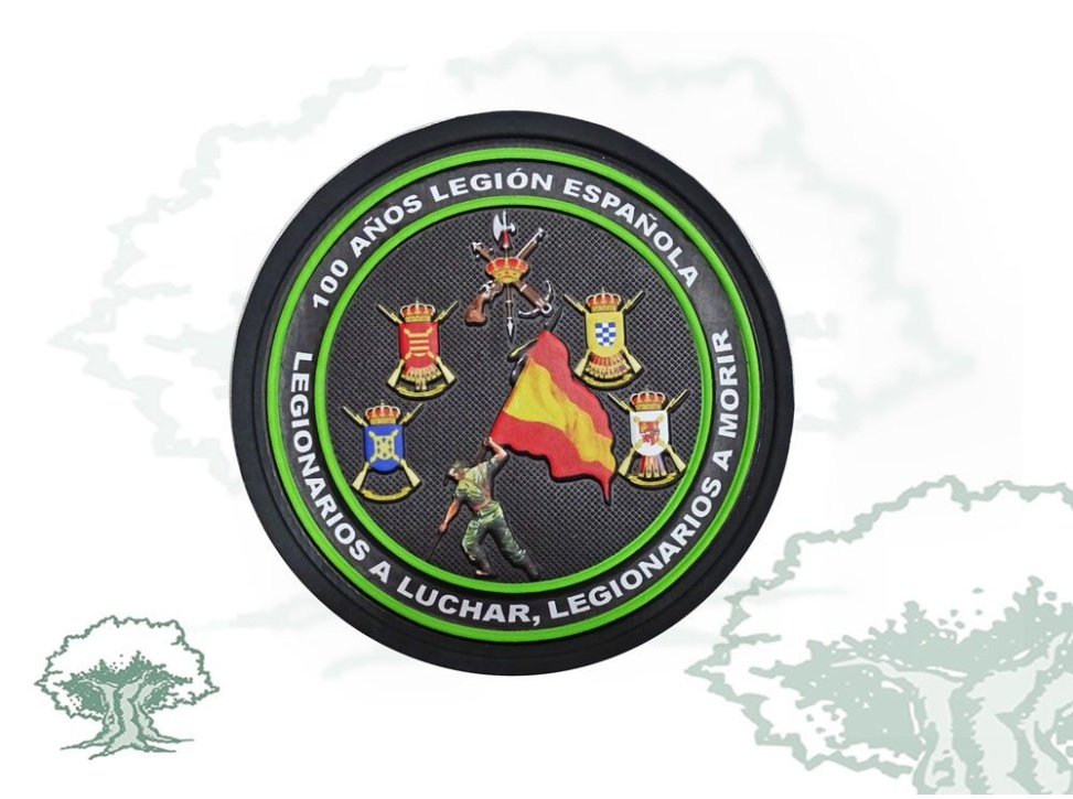 Parche 100 años Legión