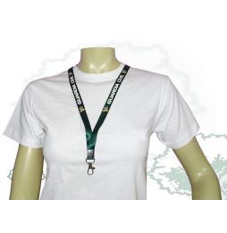 Cinta lanyard Guardia Civil verde