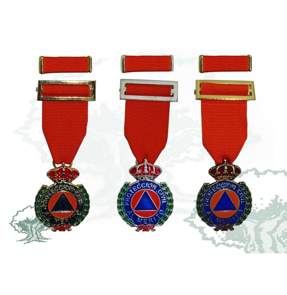 Medalla al Mérito de la Protección Civil distintivo naranja