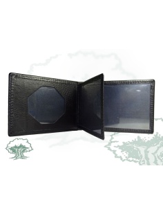 Cartera Guardia Civil tarjetero para chapa octogonal