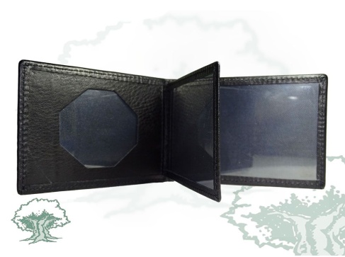 Cartera Guardia Civil tarjetero para chapa octogonal