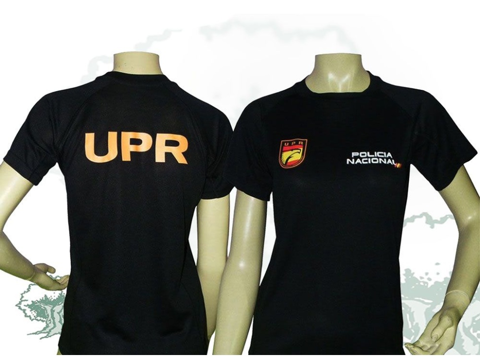 Camiseta UPR Policía Nacional de niño