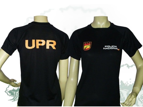 Camiseta técnica de niño UPR de la Policía Nacional