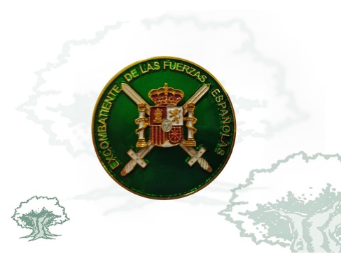 Distintivo Excombatiente Fuerzas Armadas para Tropa