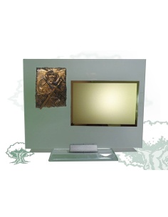 Placa Guardia Civil de cristal traslúcido varios modelos 2